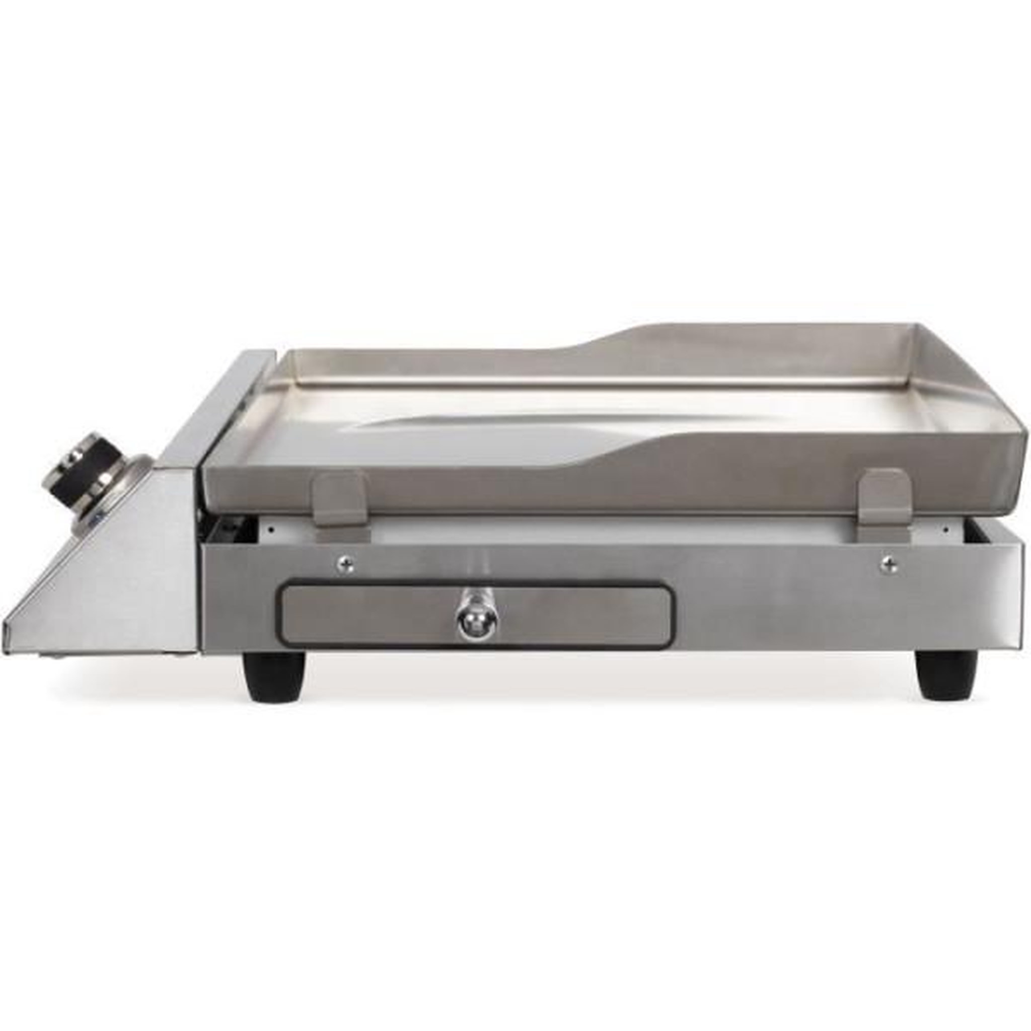 Voir la diapositive 2 : AAAAA Plancha électrique - LIVOO - DOC292 - 1 bruleur - Inox