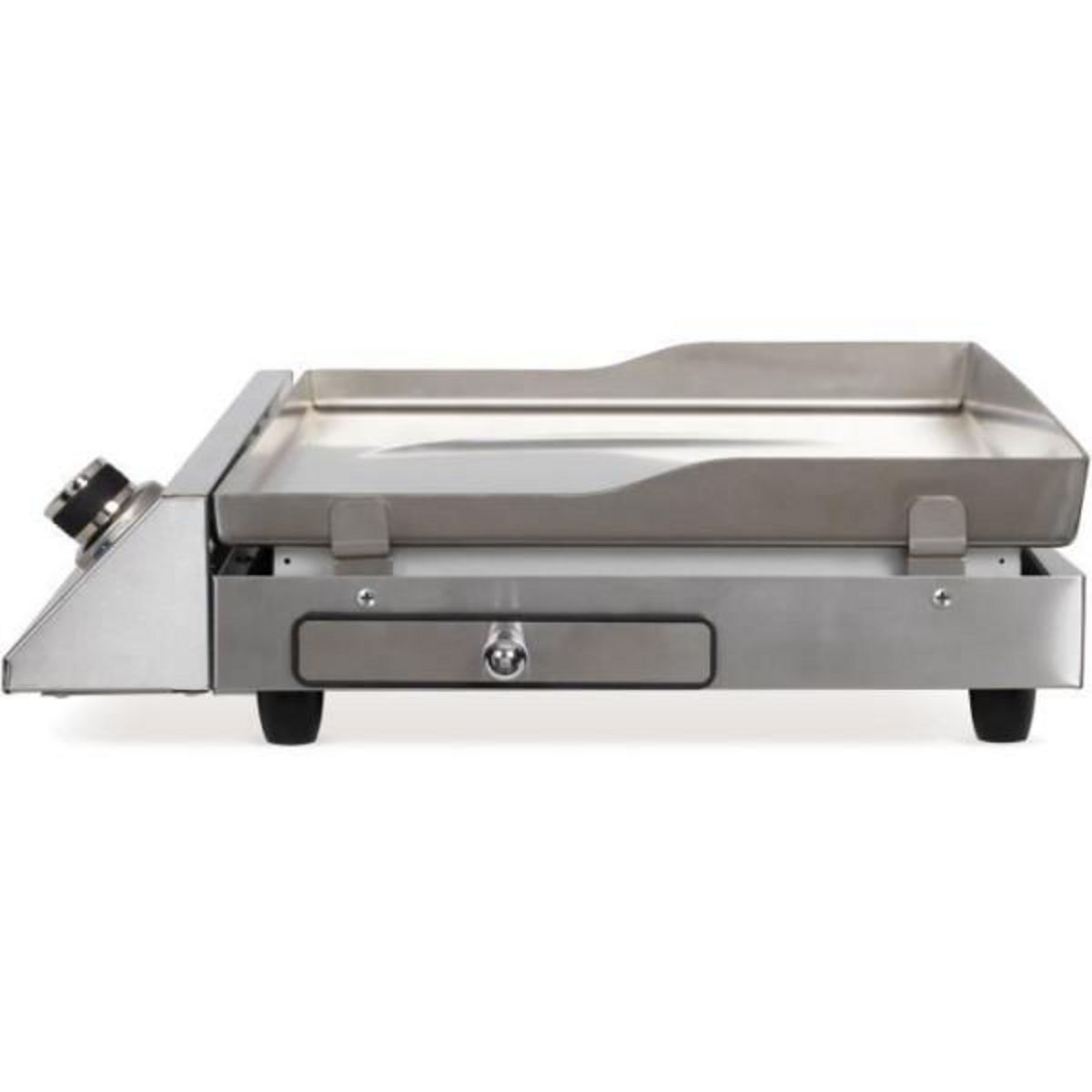 AAAAA Plancha électrique - LIVOO - DOC292 - 1 bruleur - Inox
