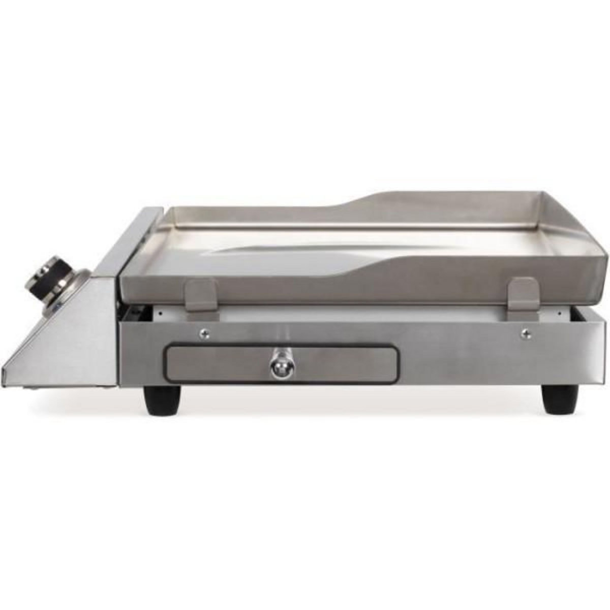 AAAAA Plancha électrique - LIVOO - DOC292 - 1 bruleur - Inox
