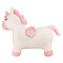 Voir la diapositive 5 : Lexibook Licorne Sauteuse Gonflable avec housse en peluche