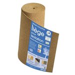 CENTRALE BRICO Rouleau isolant liège mur SDL l.0.5 x L.8 m x Ep.4 mm