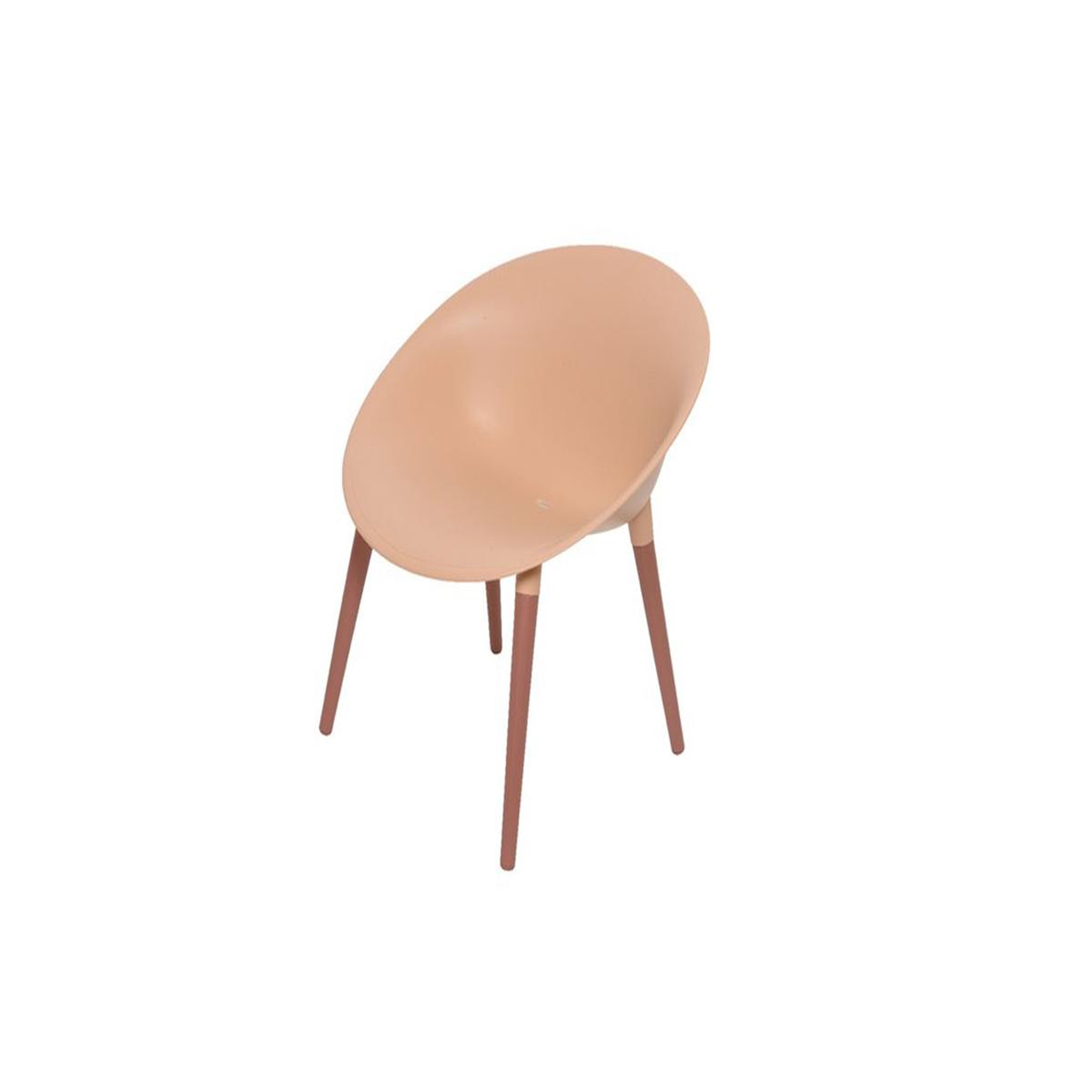 Voir la diapositive 3 : JARDIDECO Salon de jardin en plastique marbella rose - jardideco