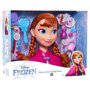 Voir la diapositive 2 : GIOCHI PREZIOSI Tête à coiffer deluxe Anna + accessoires - La reine des neiges