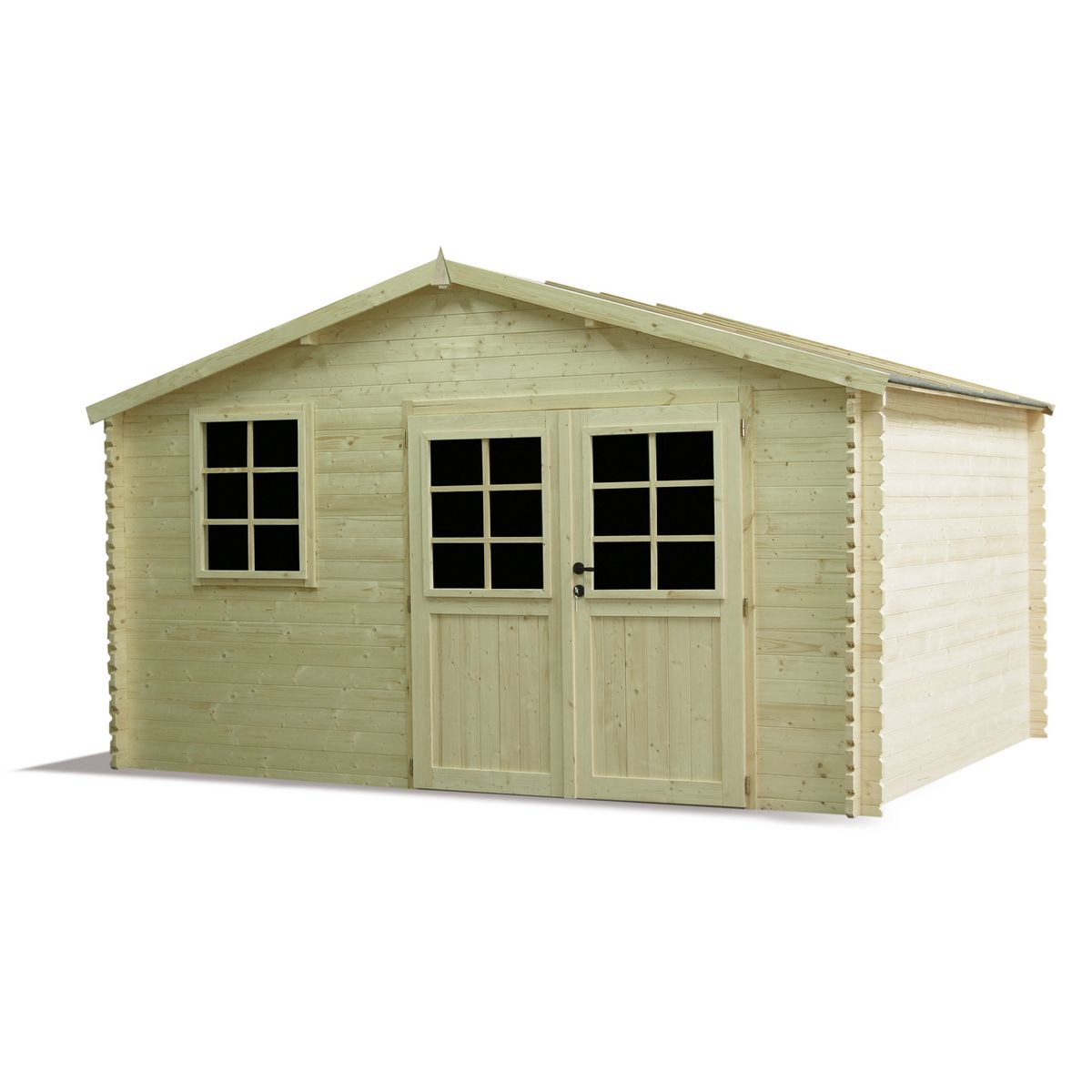 Abri de jardin bois VANTAA / 13.91m² / 34mm