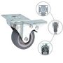 Voir la diapositive 2 : VIDAXL 32 pcs Roulettes pivotantes 50 mm