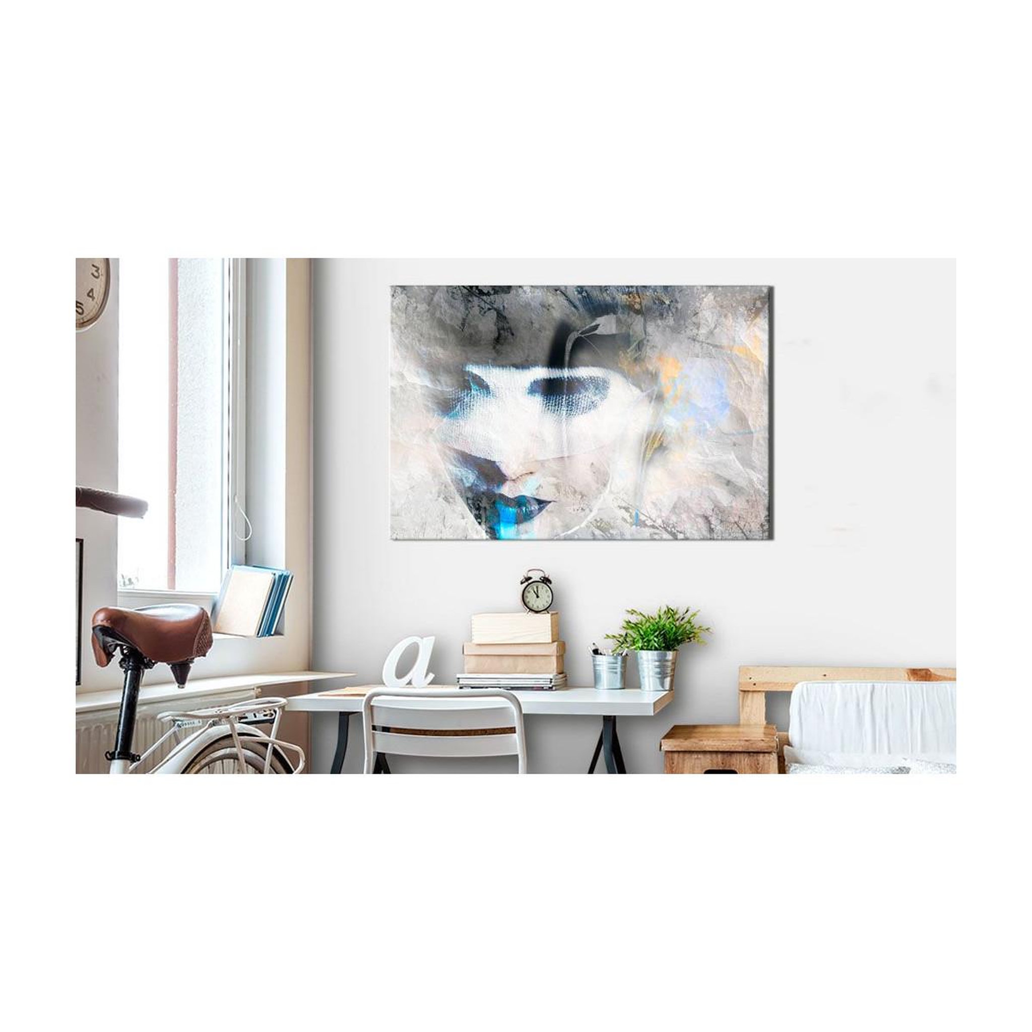 Voir la diapositive 2 : Paris Prix Tableau Imprimé  Méandres de la Feminité