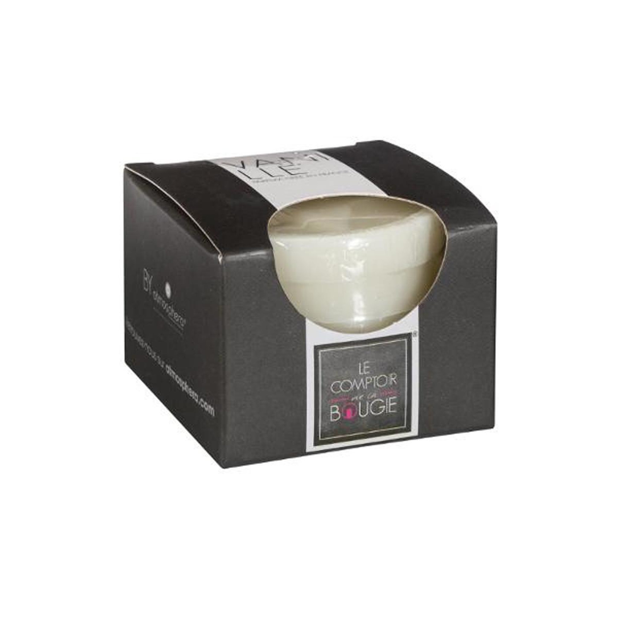 Voir la diapositive 2 : COMPTOIR DE LA BOUGIE Lot de 5 cires parfumées à brûler  etoile  45g vanille