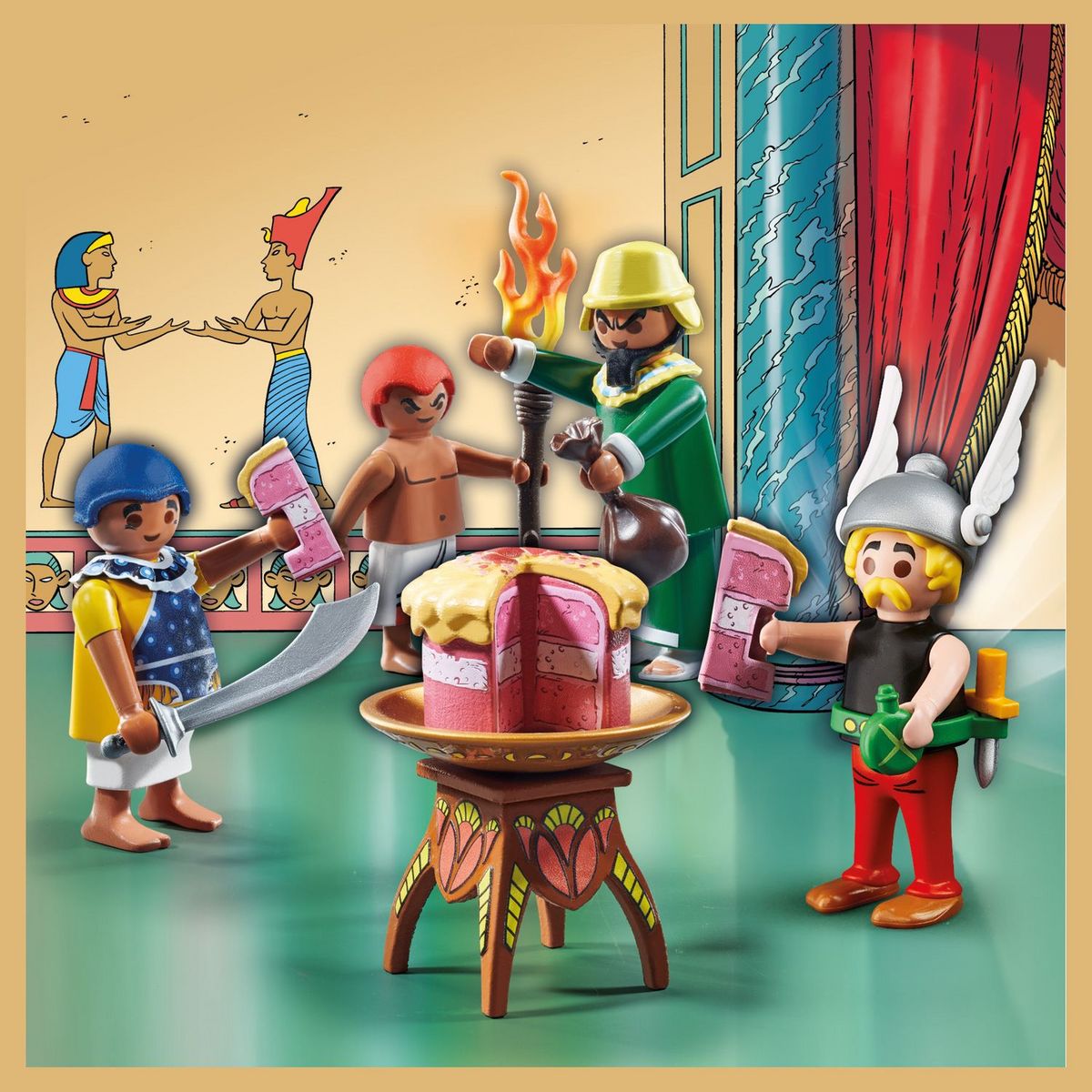 PLAYMOBIL 71269 Amonbofis et le gâteau empoisonné 