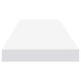 Voir la diapositive 5 : VIDAXL Etageres murales flottantes 2 pcs blanc 90x23,5x3,8 cm MDF