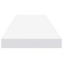 Voir la diapositive 5 : VIDAXL Etageres murales flottantes 2 pcs blanc 90x23,5x3,8 cm MDF
