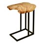 Voir la diapositive 1 : Paris Prix Table d'Appoint en Bois  Woody 610  61cm Naturel