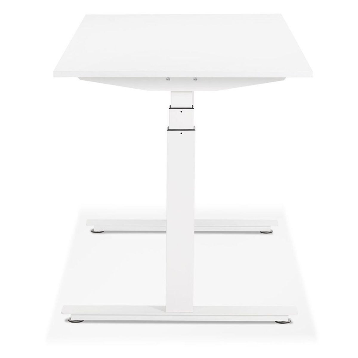 Paris Prix Bureau Design Réglable  Électrique  140cm Blanc