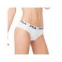 Voir la diapositive 6 : FILA Lot de 3 culottes femme en coton FU6043 couleur Blanche