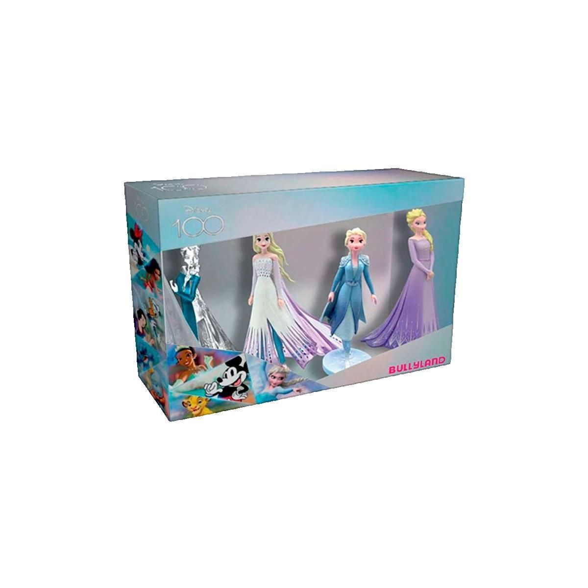 Bullyland Figurine Bullyland Coffret 100 ans Disney Frozen Platinum