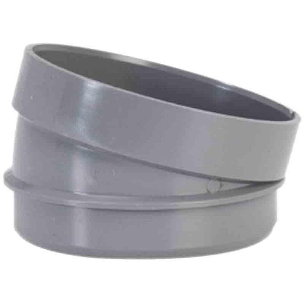 GIRPI Secteur de coude d'évacuation Ø100 mâle/femelle - 15°