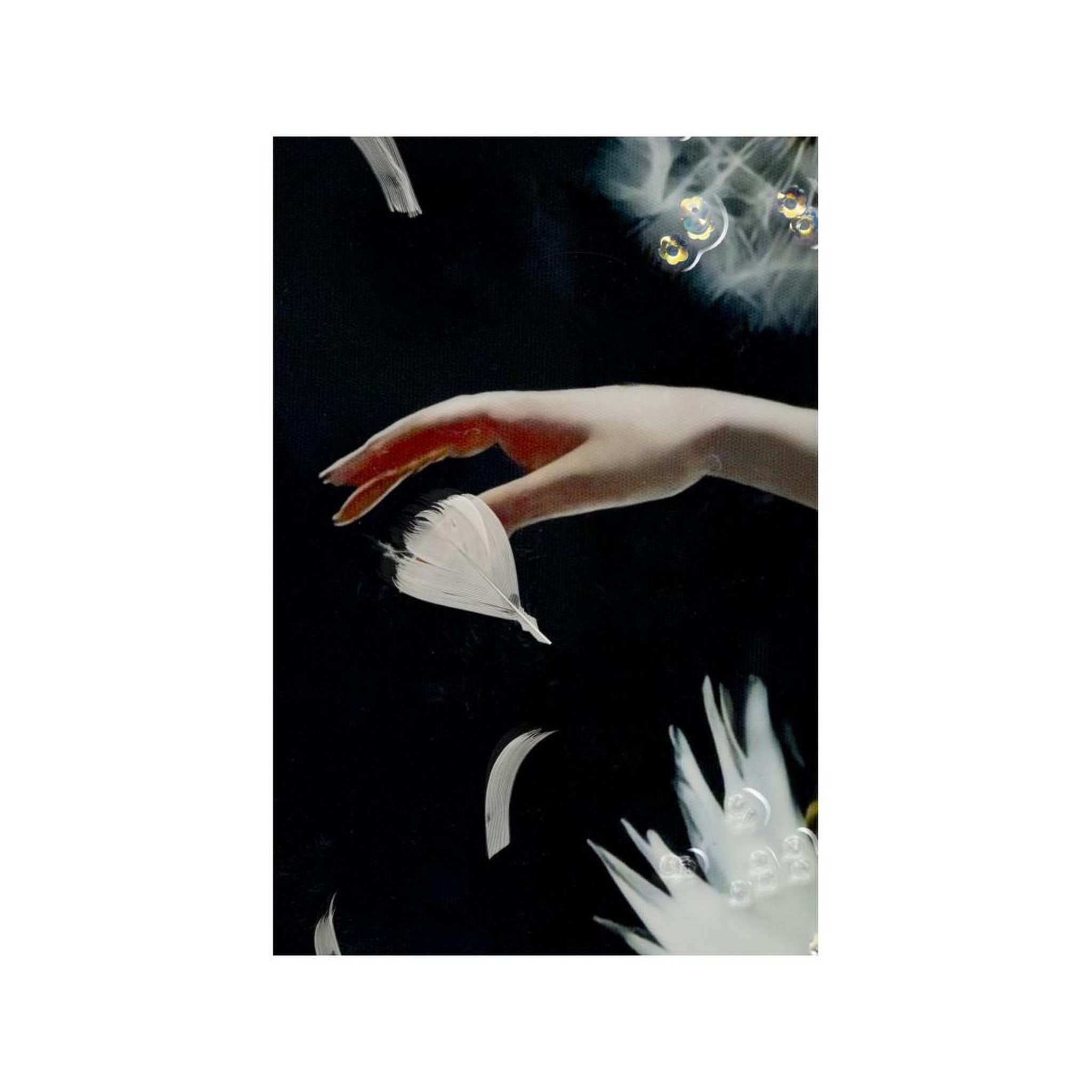 Voir la diapositive 3 : Paris Prix Tableau peinture  dancing ii  72x102cm multicolore