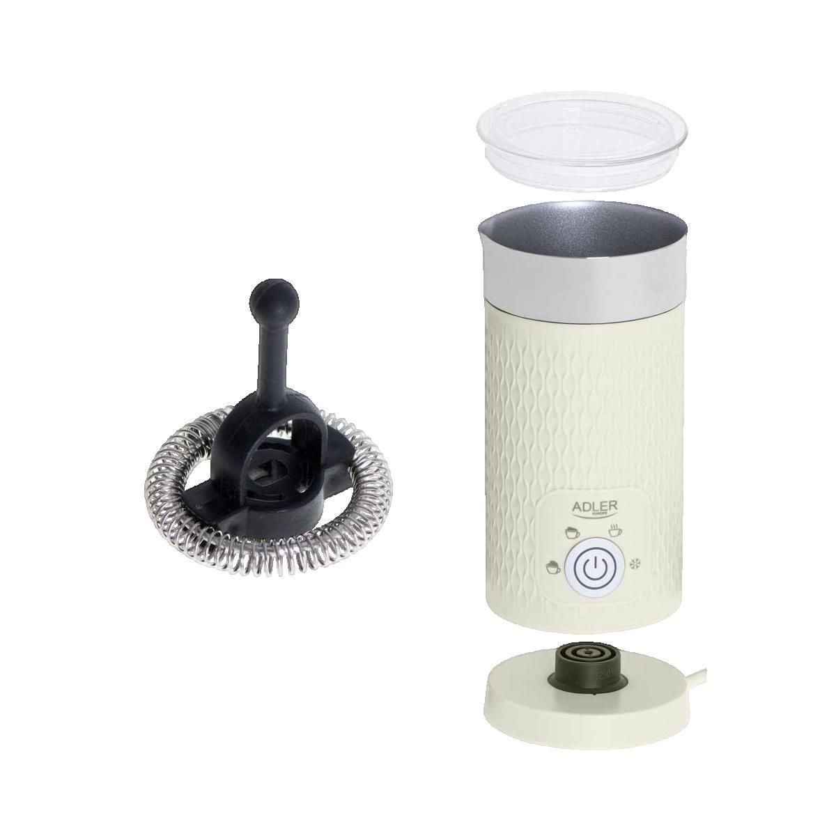 ADLER Mousseur à lait électrique Adler AD 4495 crème