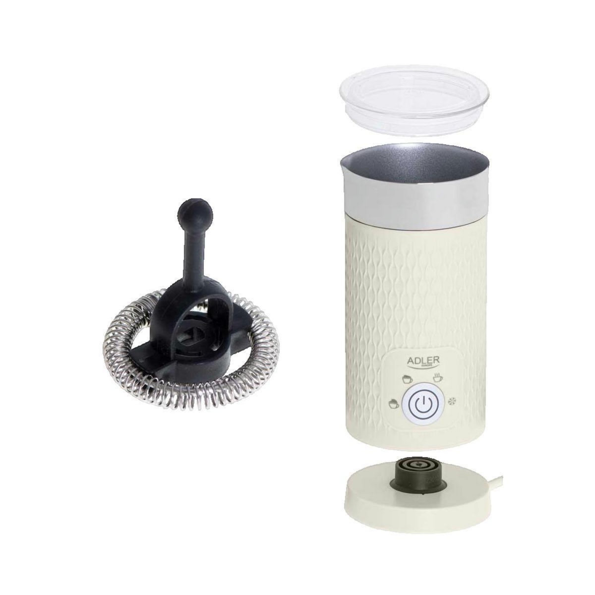 ADLER Mousseur à lait électrique Adler AD 4495 crème