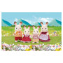 Voir la diapositive 4 : Epoch d'Enfance 4150 - La famille lapin chocolat - Sylvanian Families