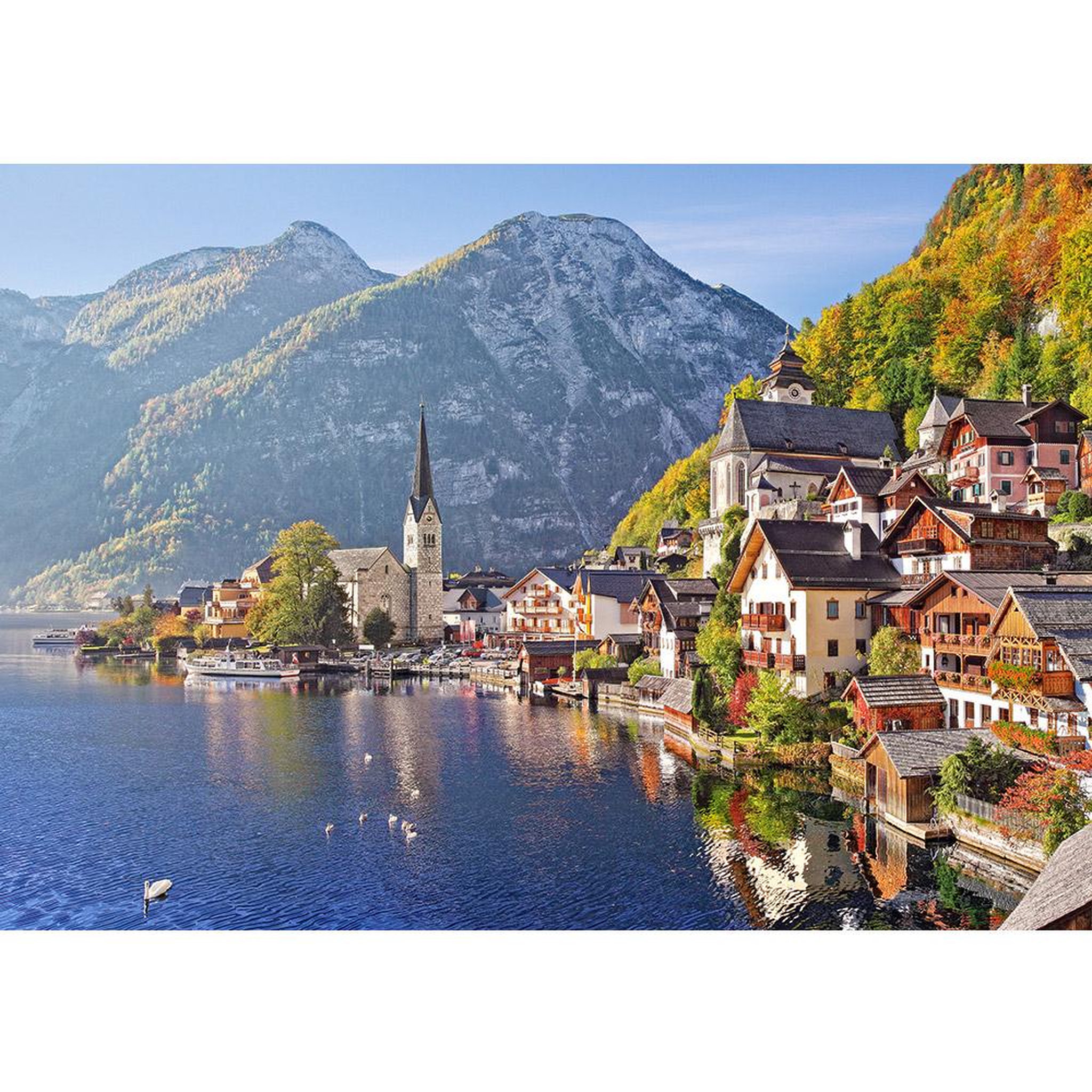 Castorland Puzzle 500 pièces : hallstatt, autriche
