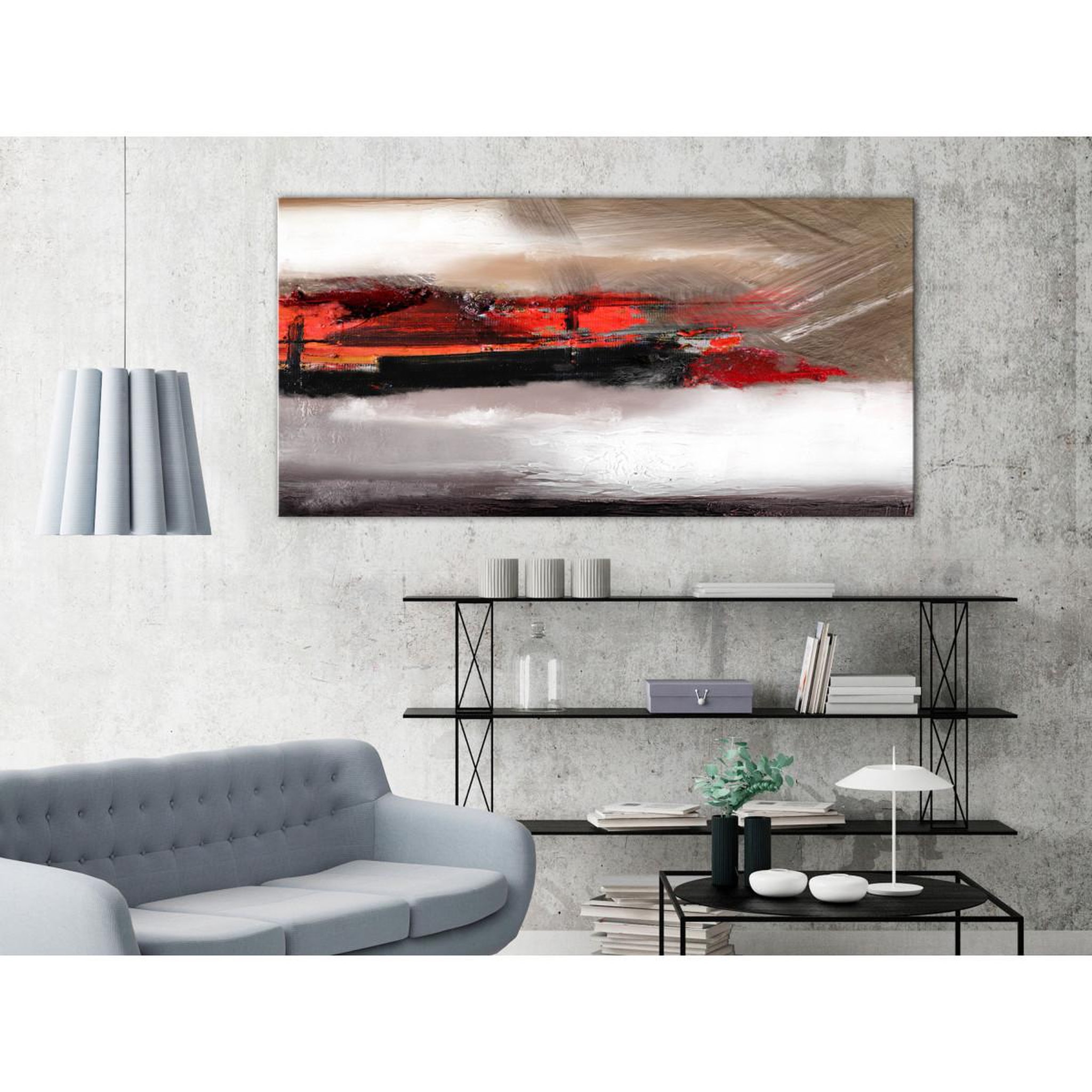 Voir la diapositive 2 : Paris Prix Tableau imprimé  courage wide