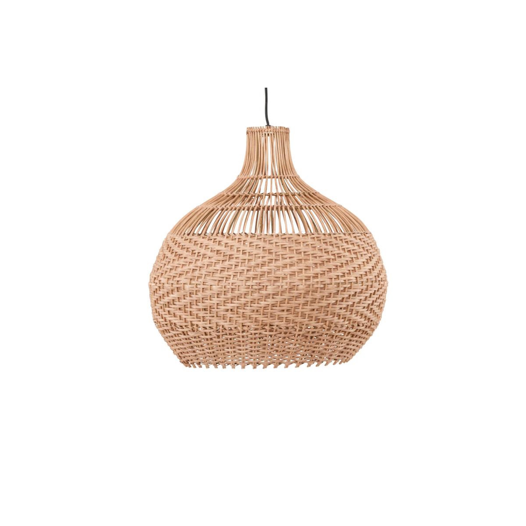 Voir la diapositive 2 : Paris Prix Lampe suspension en rotin  bastia  50 cm naturel