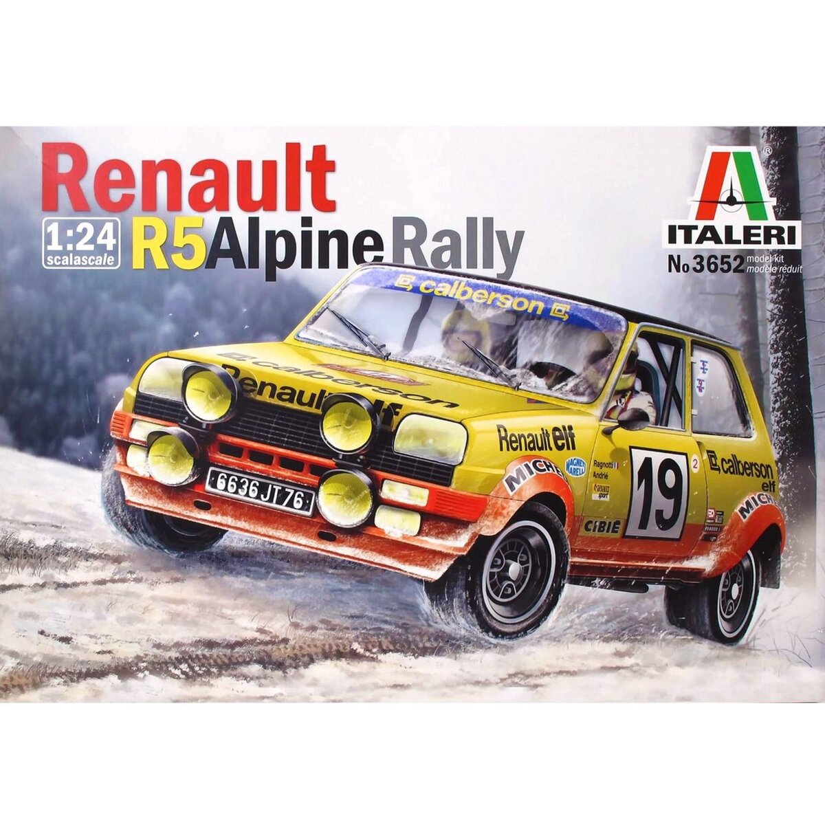 Italeri Maquette voiture : Renault R5 Alpine Rally pas cher 