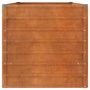 Voir la diapositive 5 : VIDAXL Lit sureleve de jardin rouille 160x80x77 cm acier corten