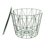 Voir la diapositive 3 : Paris Prix Table d'Appoint Design  Filaire  52cm Vert
