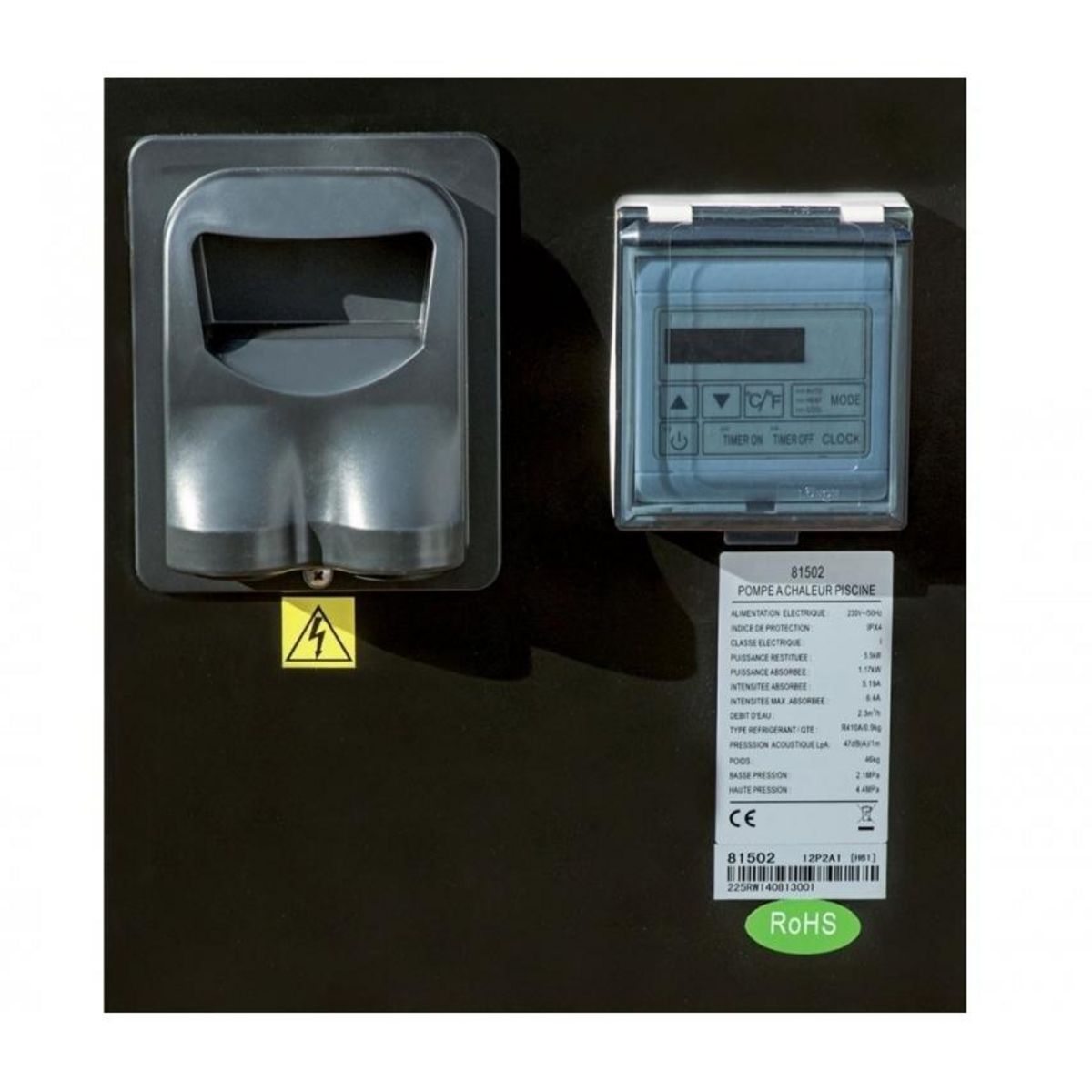 Hayward Pompe à chaleur de piscine 11kw mono - 81522