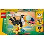 Voir la diapositive 1 : LEGO LEGO® Creator 3 en 1 31173 Animaux sauvages le toucan tropical