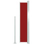 Voir la diapositive 4 : VIDAXL Auvent lateral retractable 160 x 500 cm Rouge