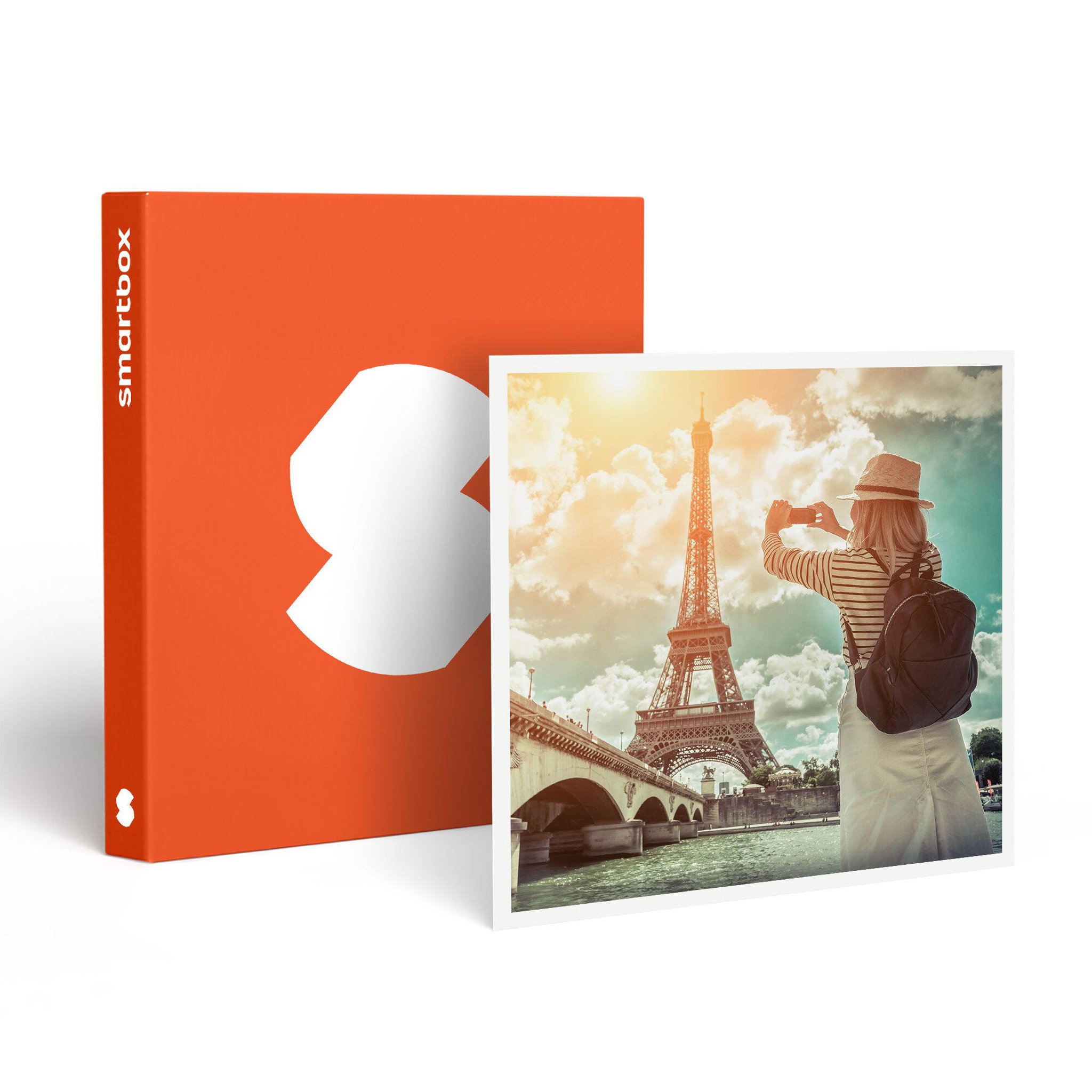 Smartbox Paris en duo : sommet de la tour eiffel et croisière sur la seine pour 2 - coffret cadeau sport & aventure