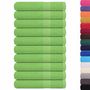 Voir la diapositive 2 : VIDAXL Serviettes 10 pcs vert pomme 100x200 cm 360 g m² 100% coton