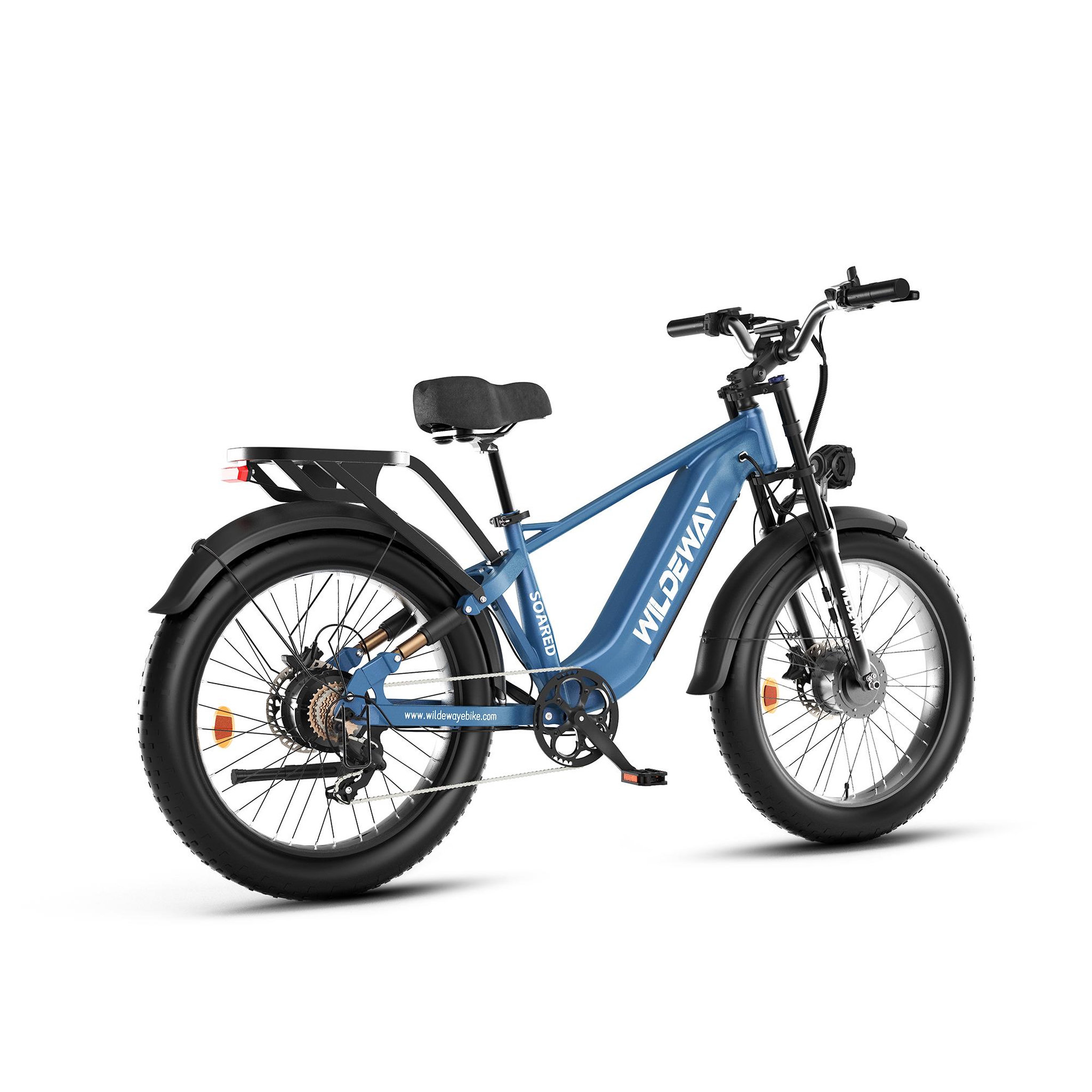 Voir la diapositive 2 : WILDEWAY Vélo électrique fat bike wildeway soared-pro