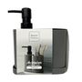 Voir la diapositive 3 : Paris Prix Set de 3 Accessoires Salle de Bain  Vita  19cm Anthracite