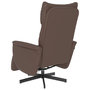 Voir la diapositive 5 : VIDAXL Fauteuil inclinable de massage repose-pieds marron similicuir