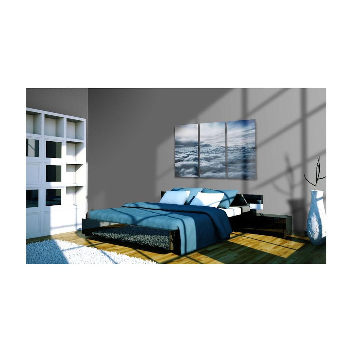 Paris Prix Tableau Imprimé  Nuages Denses