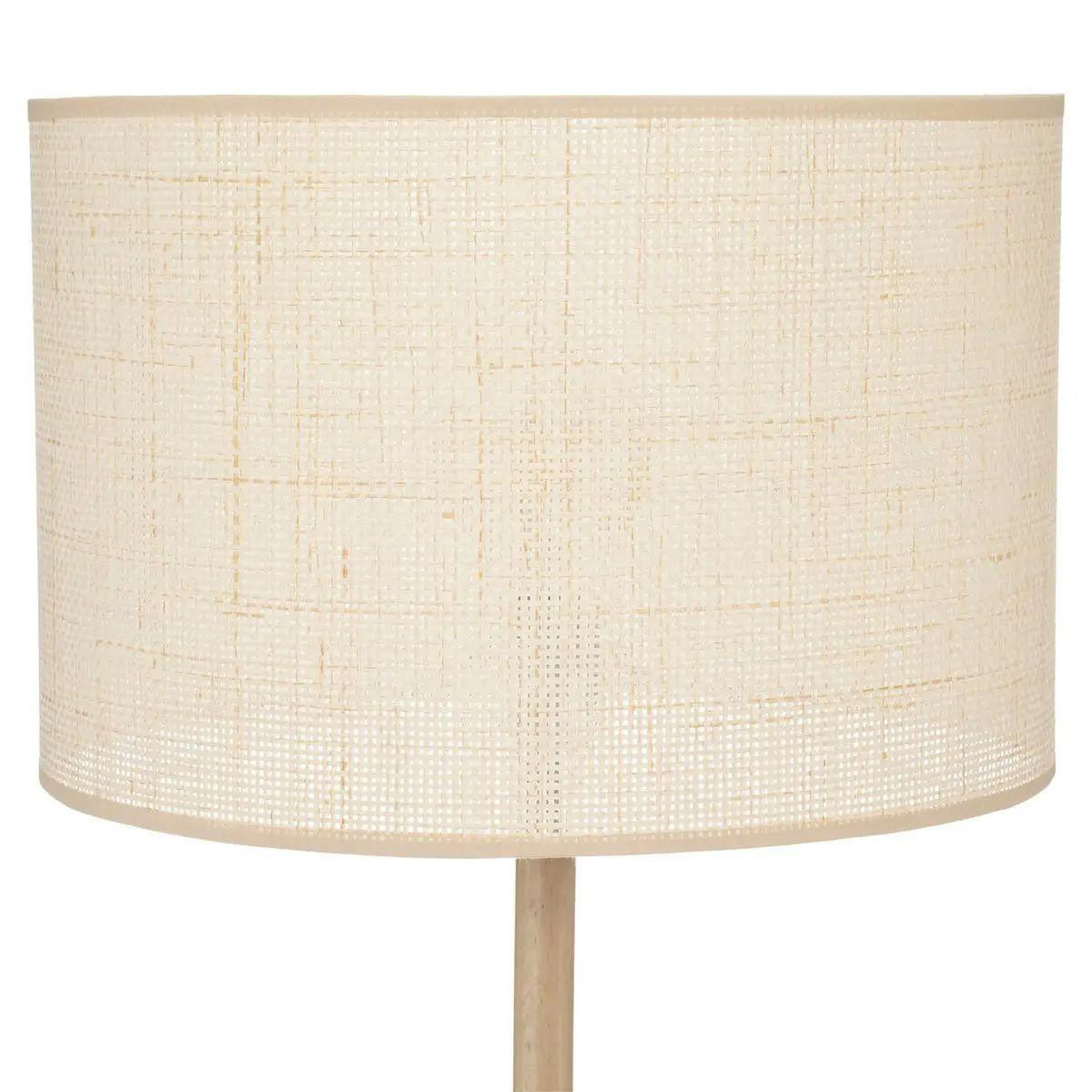 Voir la diapositive 2 : ATMOSPHERA Lampadaire design en bois  della  149cm beige