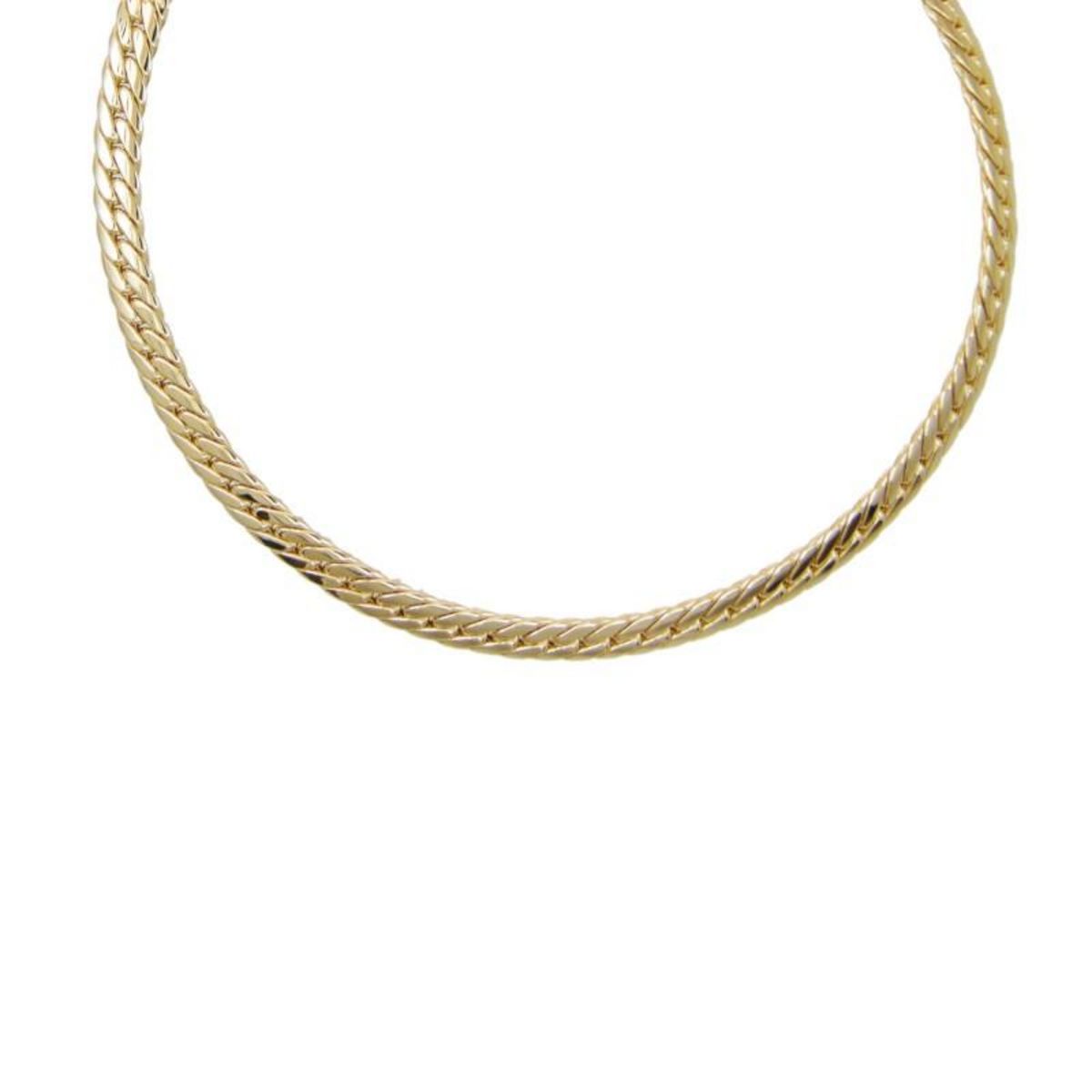 L'ATELIER D'AZUR Collier Femme Maille Anglaise - Or Jaune