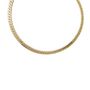 Voir la diapositive 1 : L'ATELIER D'AZUR Collier Femme Maille Anglaise - Or Jaune
