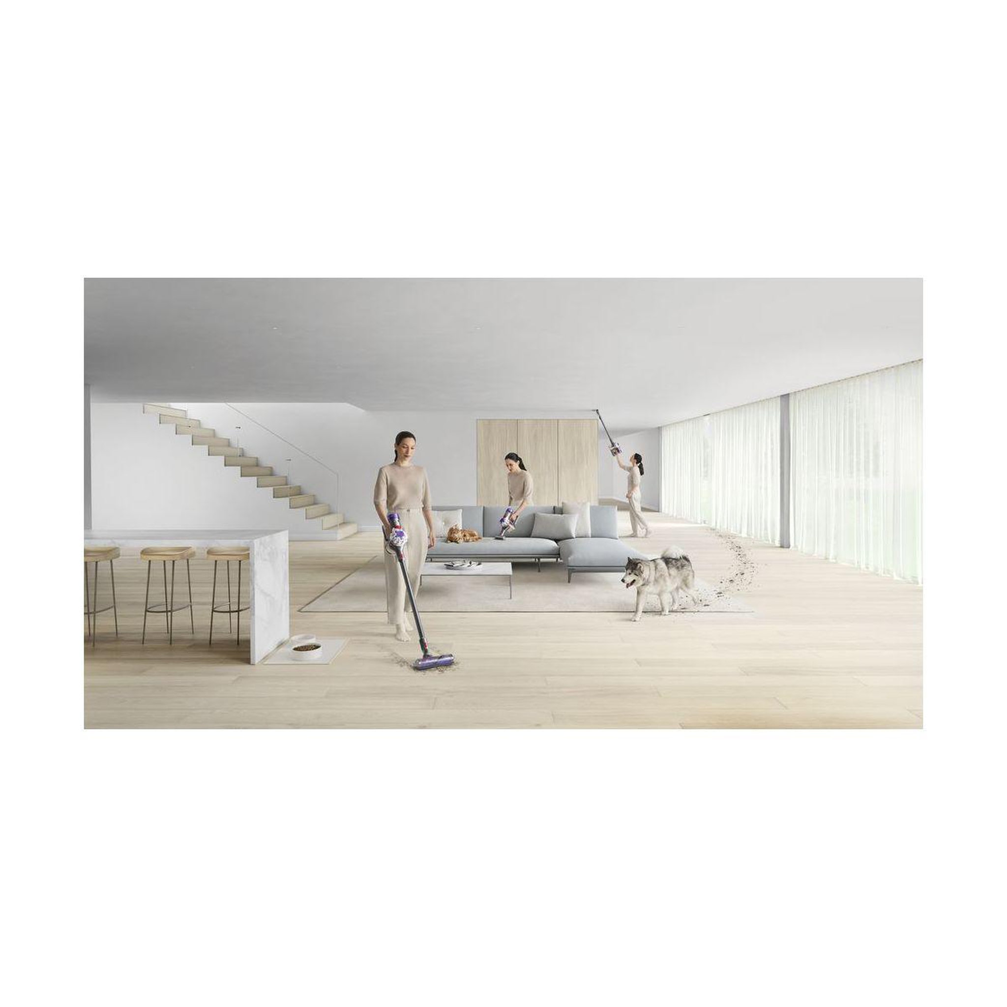 Voir la diapositive 3 : Dyson Aspirateur balai V8 Advanced