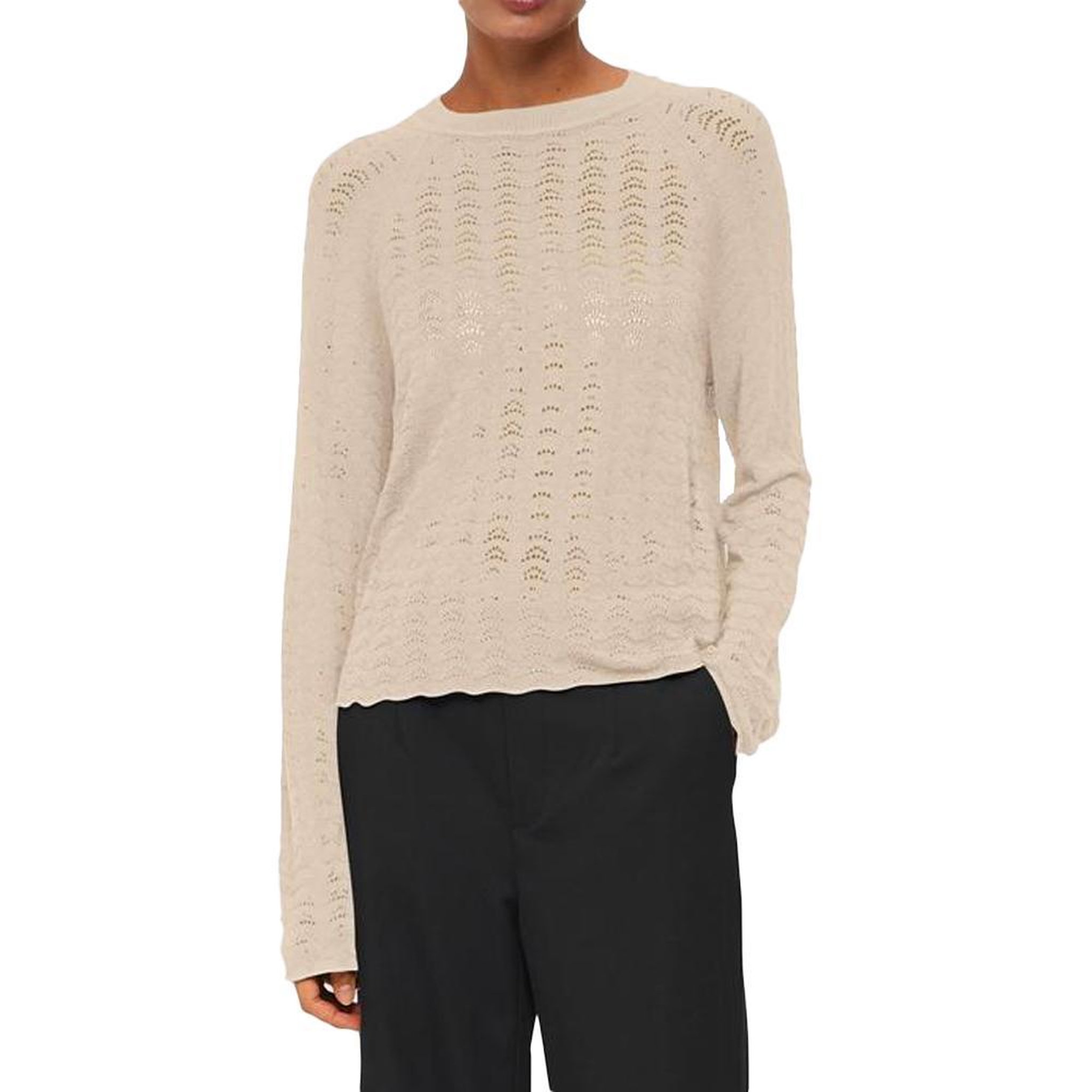 OBJECT Pull Beige Femme Object Objgry. Coloris disponibles : Beige