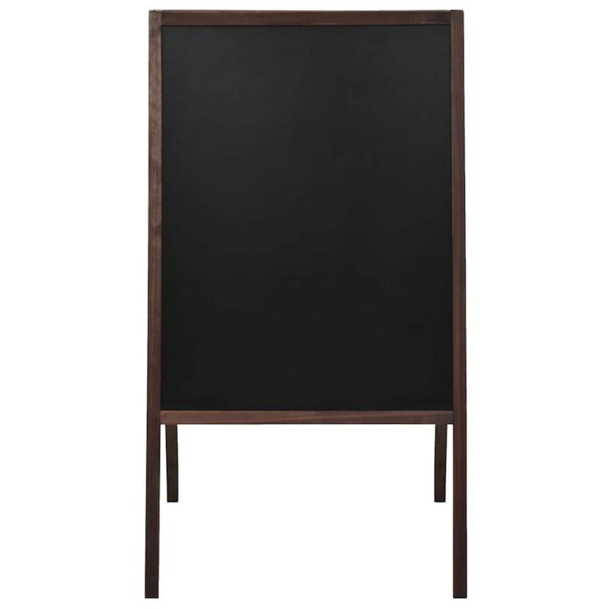 Voir la diapositive 2 : VIDAXL Tableau noir double face Bois de cèdre Autoportant 60x80 cm