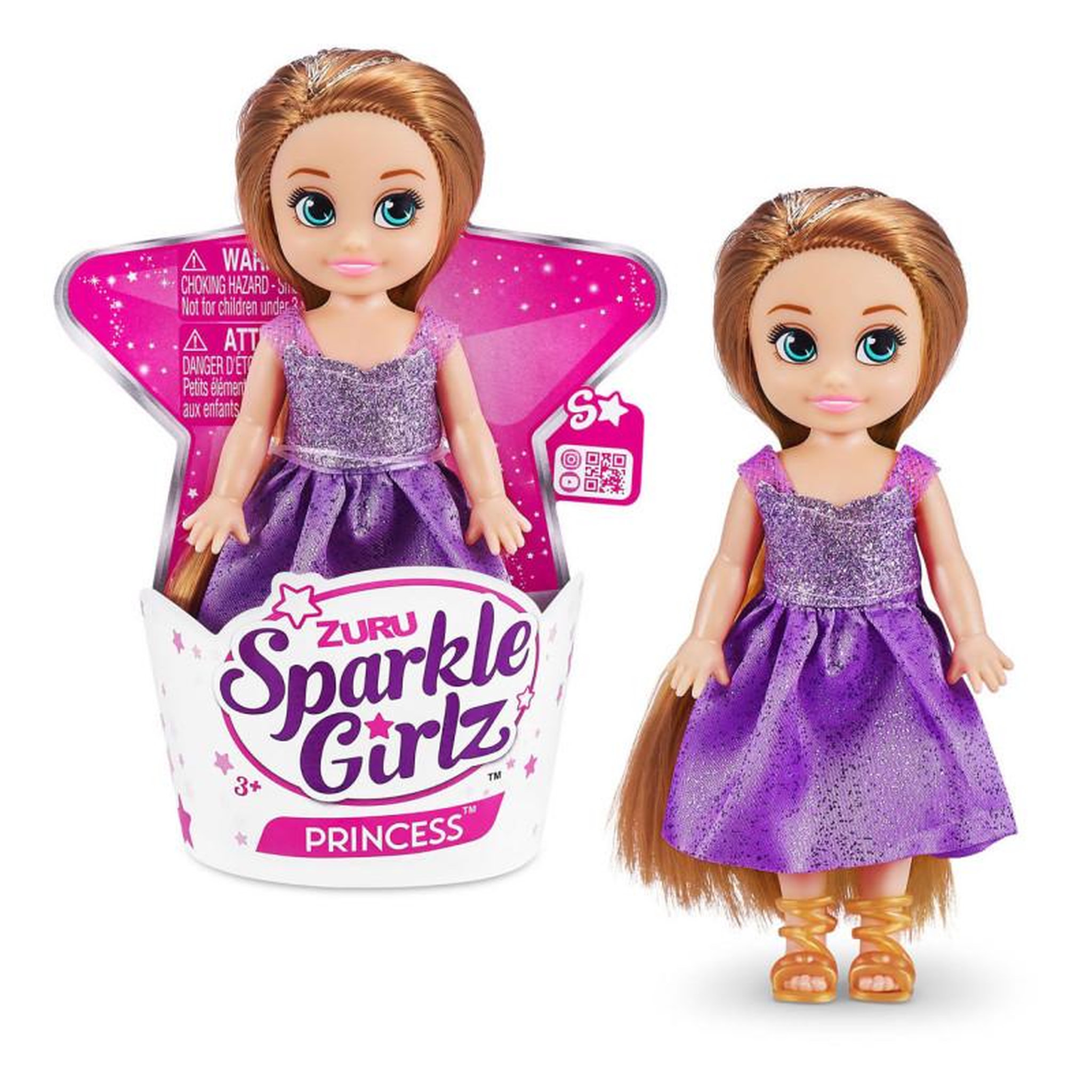 Voir la diapositive 4 : ZURU ZURU Sparkle Girlz Princess Cupcake 10015TQ3-2022