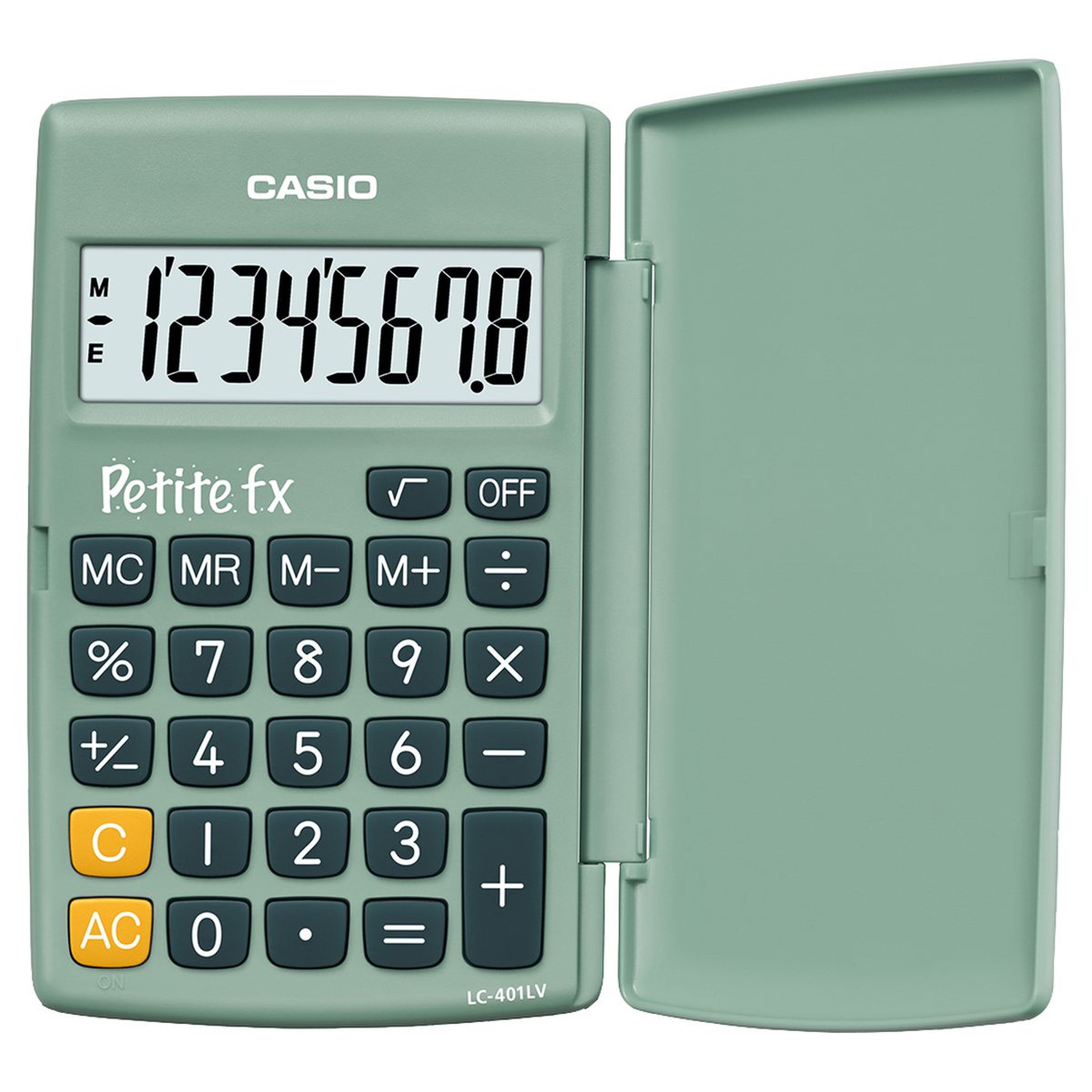 CASIO Calculatrice arithmétique de poche Petite Fx verte