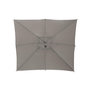 Voir la diapositive 4 : HESPERIDE Parasol déporté carré Manoa Taupe - 2,5 x 2,5 m - Hespéride