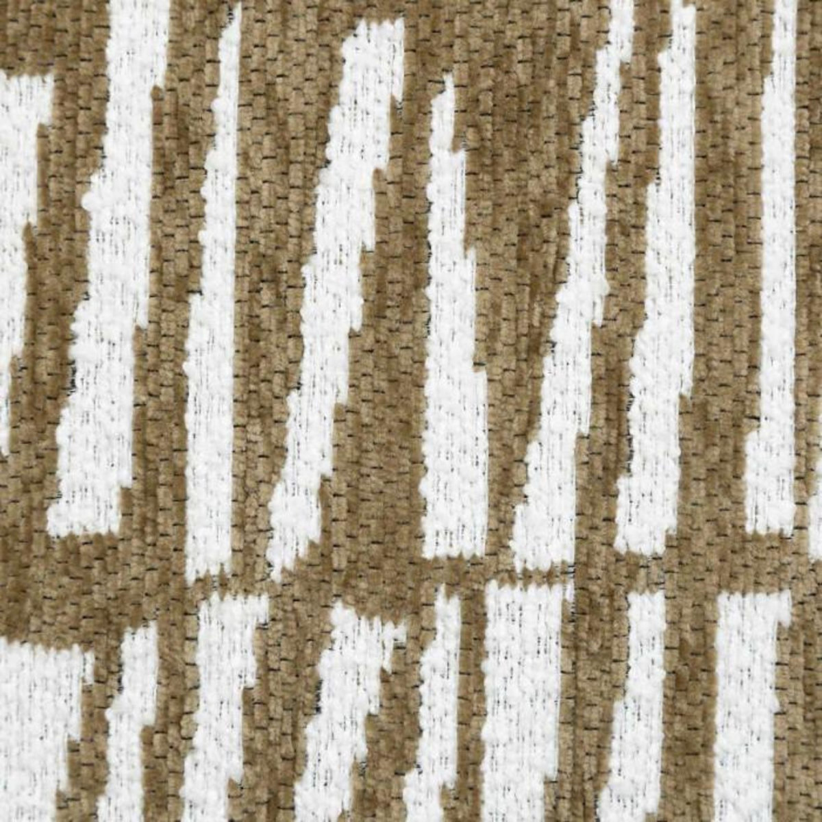 ATMOSPHERA Housse de Coussin Chenille  Jeni  40x40cm Kaki