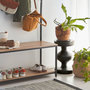 Voir la diapositive 3 : SWEEEK Table d'appoint. bout de canapé. table de chevet en métal. noir. Hawa Ø29.5 x H 47cm