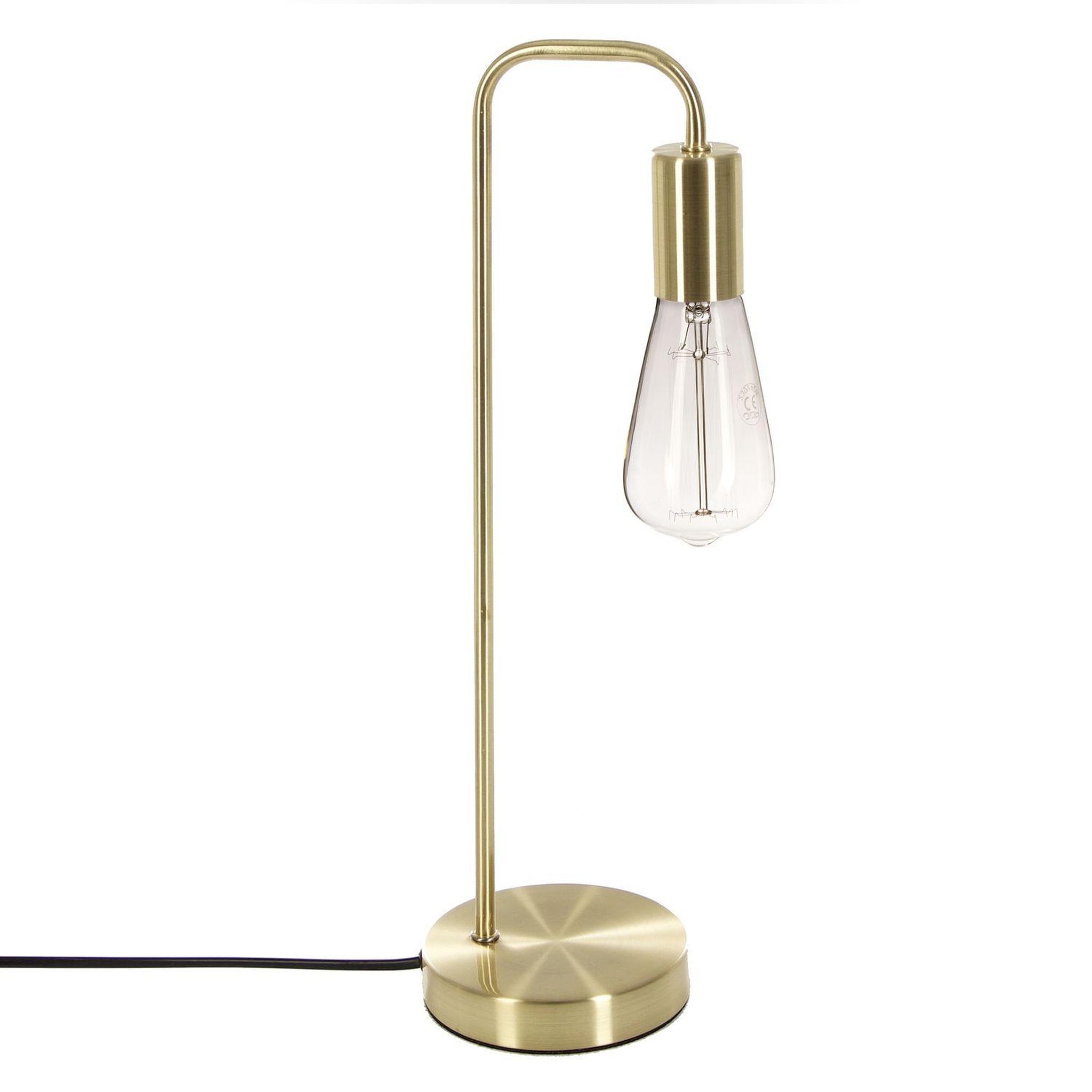 ATMOSPHERA Lampe à poser en métal keli - h. 45,5 cm. Coloris disponibles : Jaune, Noir